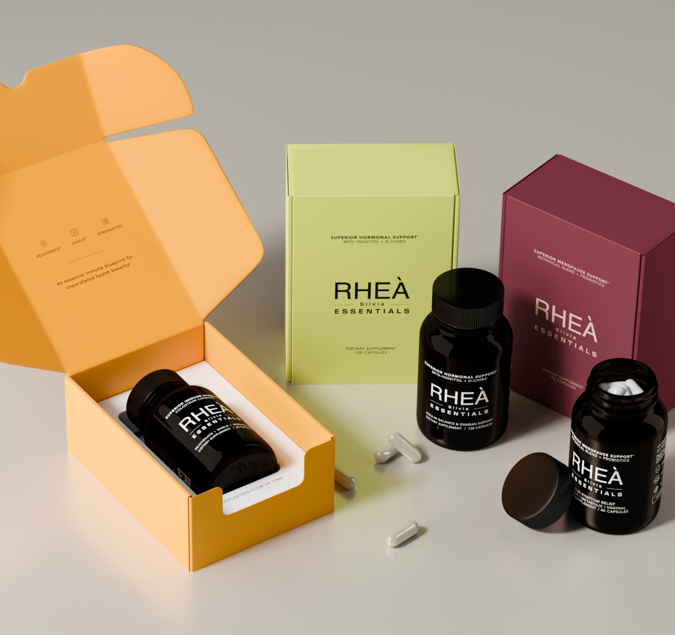 The picture rheaessentials.com shows when its homepage is shared